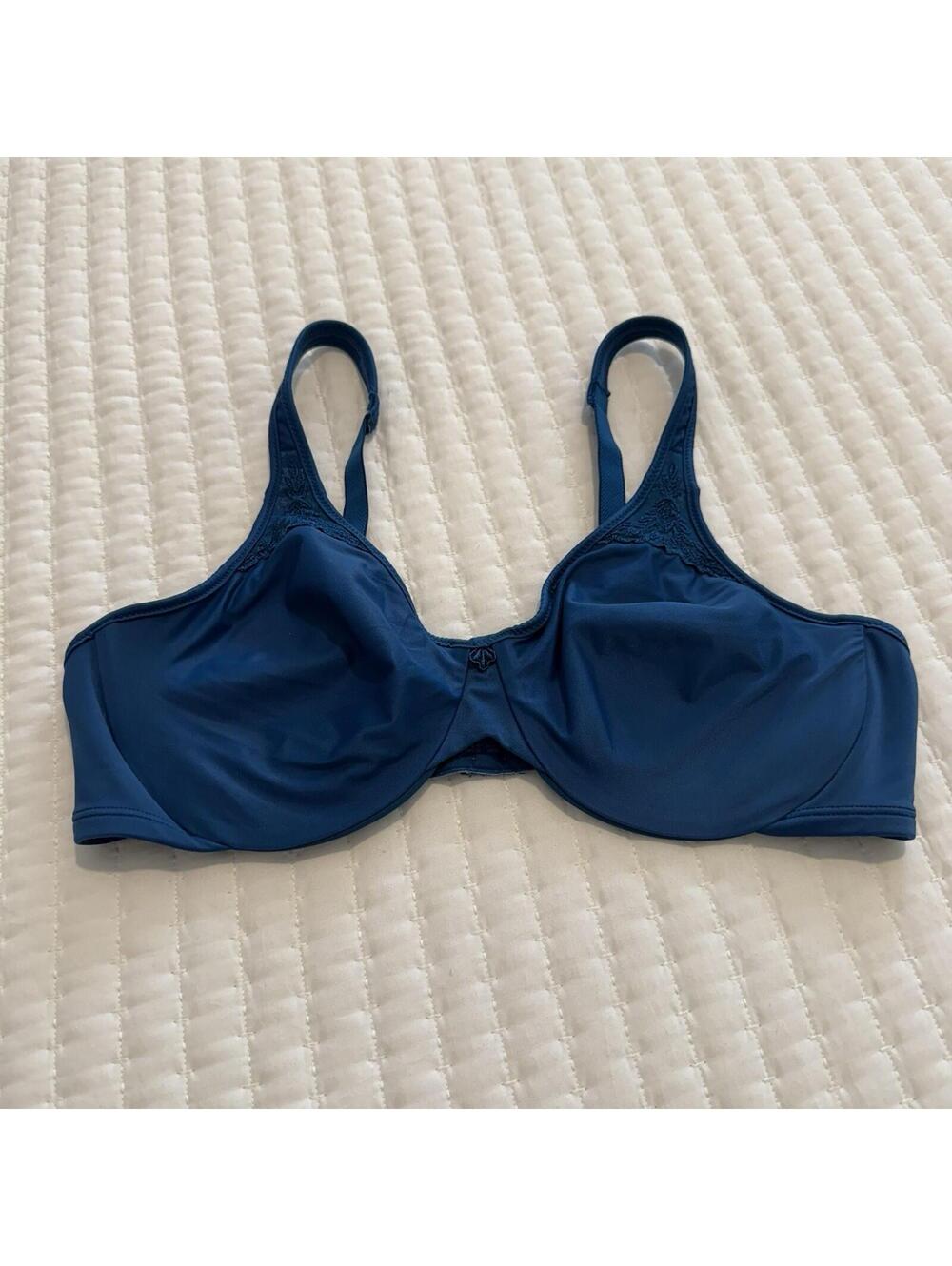 Bali Blue 38C Passion for Comfort Seamless Minimizer Underwire Bra 3385